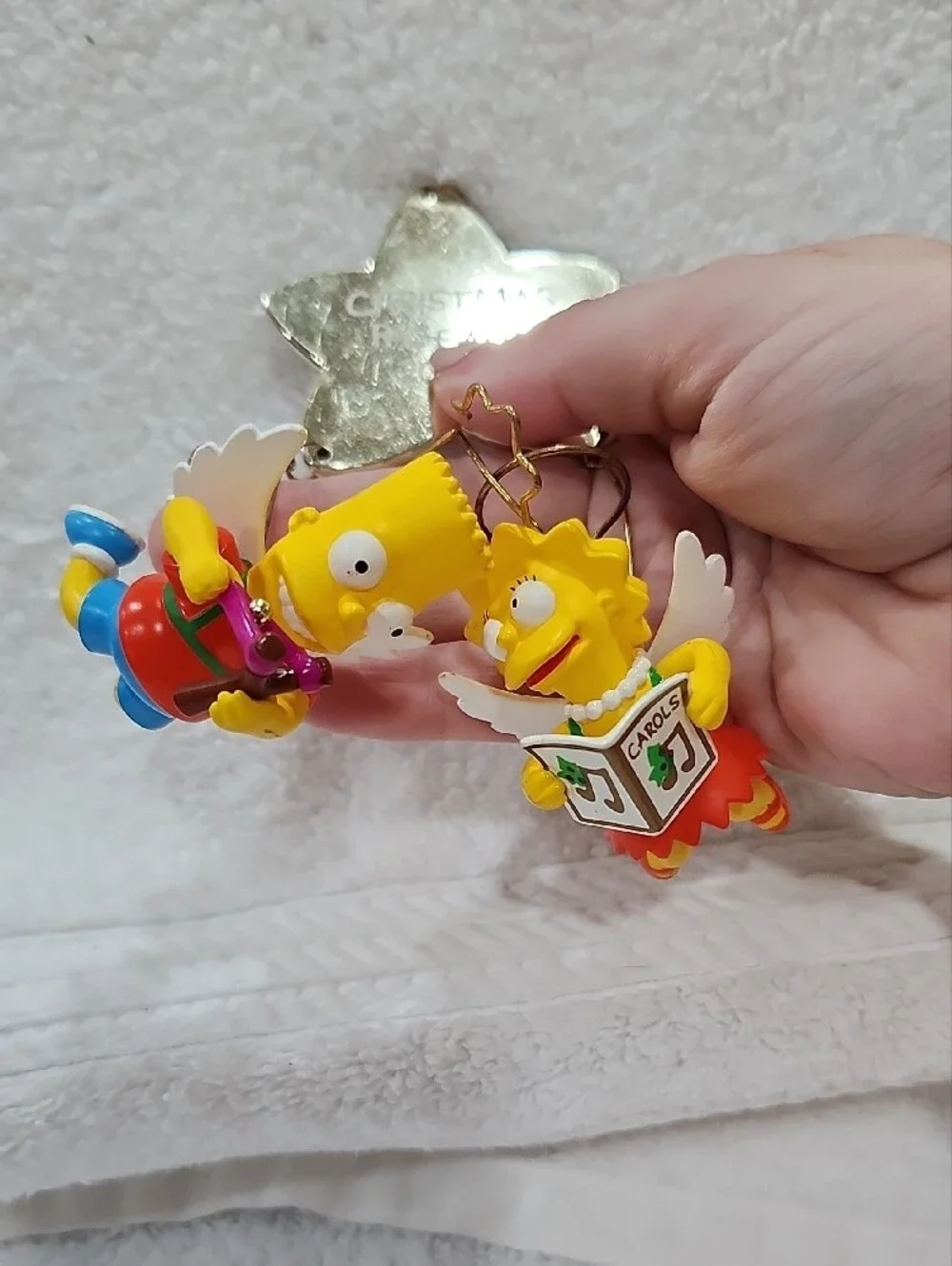 2002 Simpsons Ornament Titled 